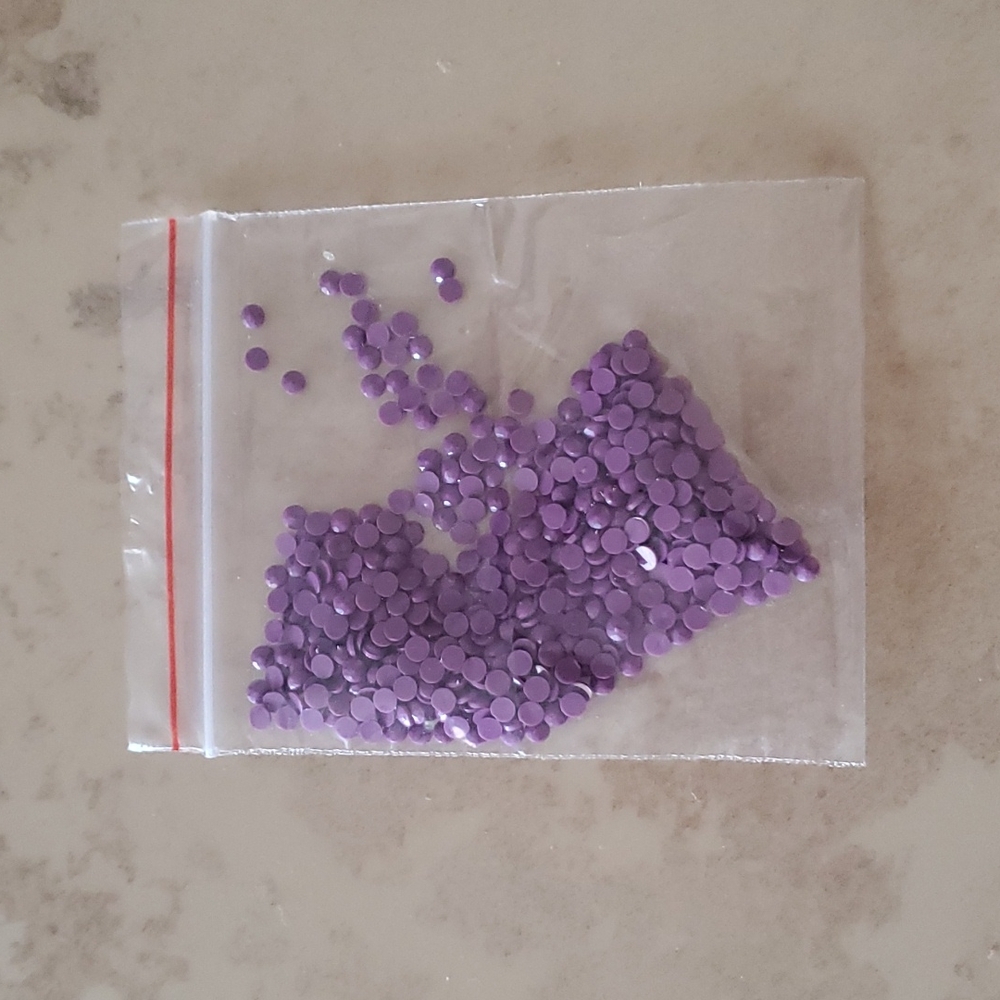 Bundle of Purple Faux Jewels nwot